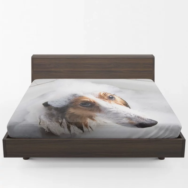 Shetland Sheepdog Bathtub Bliss Fitted Sheet