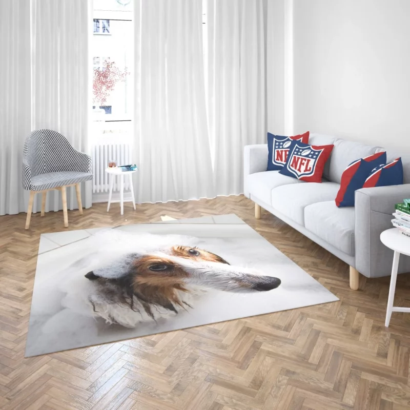 Shetland Sheepdog Bathtub Bliss Rug 2