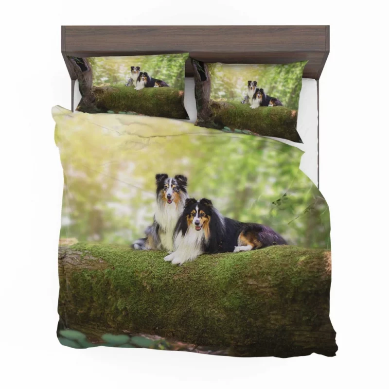 Shetland Sheepdog Playful Innocence Bedding Set 1