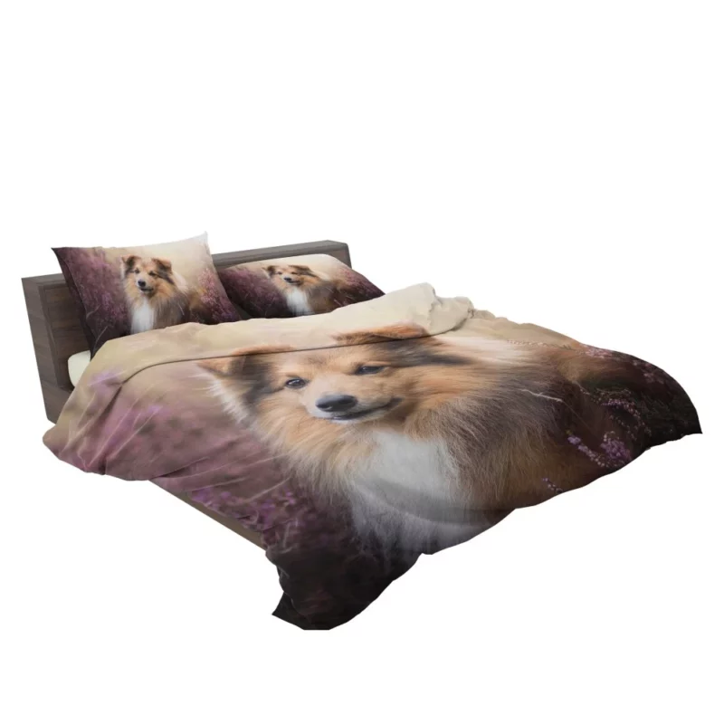 Shetland Sheepdog in Fall Embrace Bedding Set 2