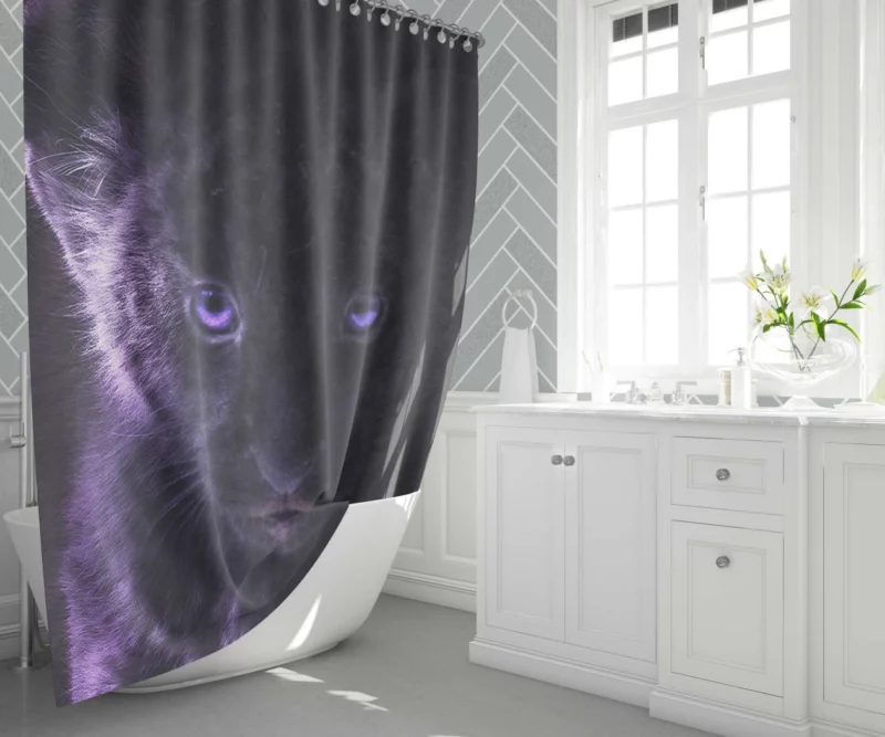 Simba Admirable Fan-Created Artwork Shower Curtain 1