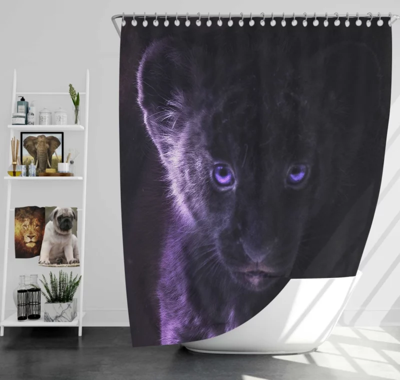 Simba Admirable Fan-Created Artwork Shower Curtain