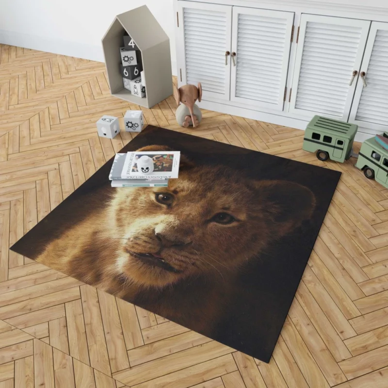 Simba Iconic Presence The Lion King Rug 1