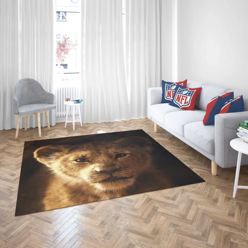 Simba Iconic Presence The Lion King Rug 2