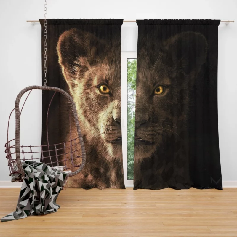 Simba Majestic Essence Lion King Curtain