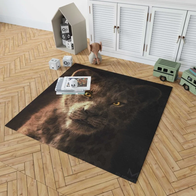 Simba Majestic Essence Lion King Rug 1