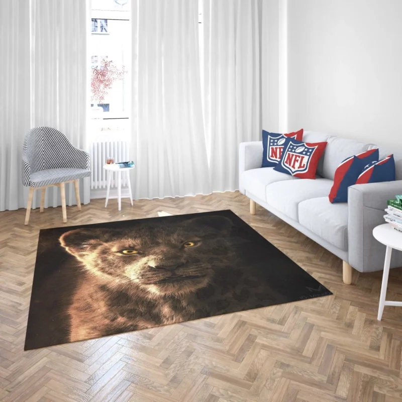 Simba Majestic Essence Lion King Rug 2