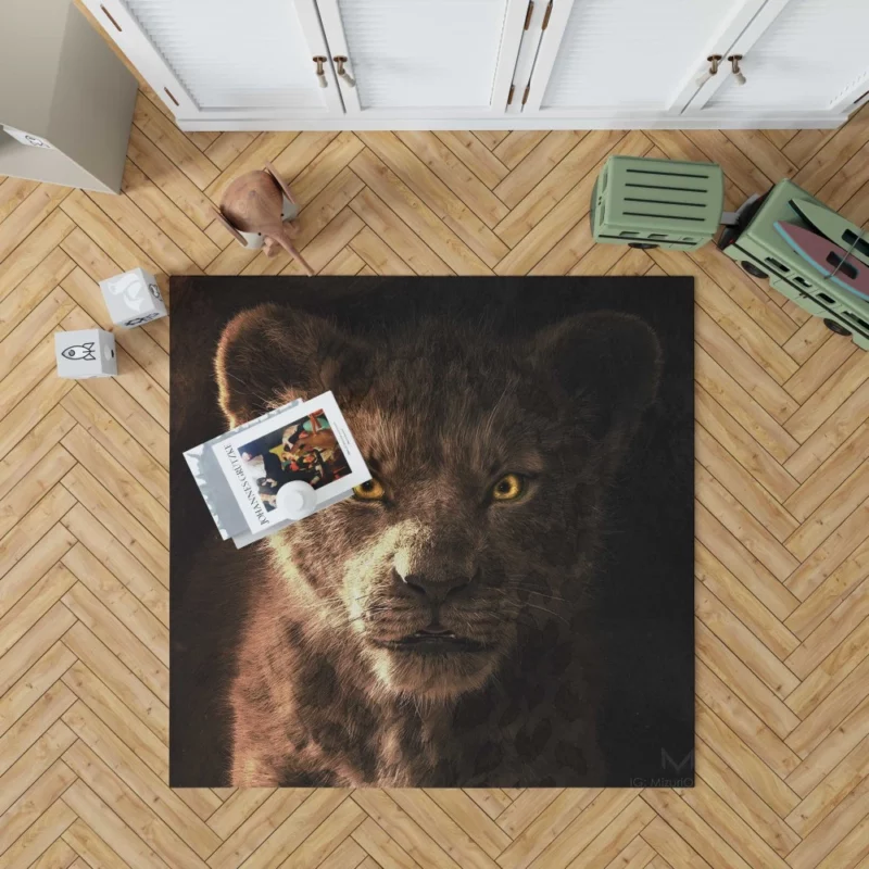 Simba Majestic Essence Lion King Rug