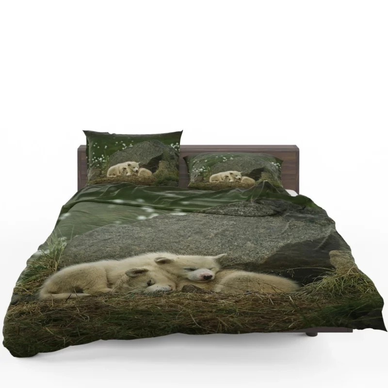 Sleeping Puppies Furry Dreamland Bedding Set