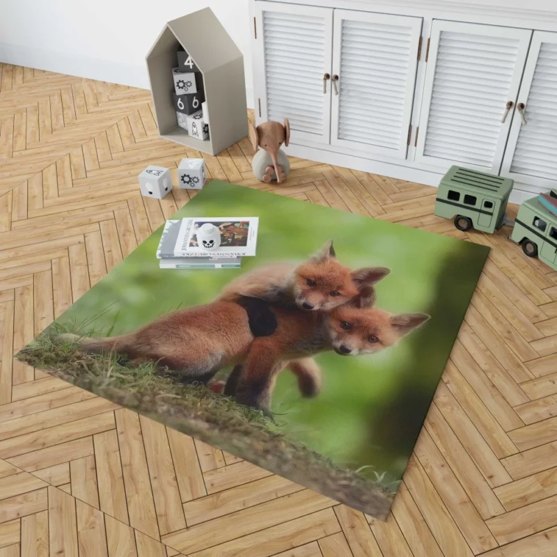 Sly Fox Play Nature Trickster Rug 1