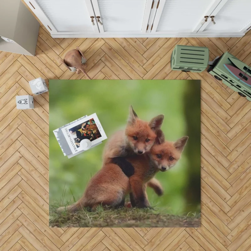 Sly Fox Play Nature Trickster Rug