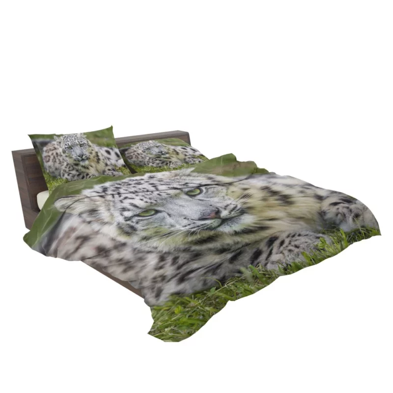 Snow Leopard Mystique Wilderness Elegance Bedding Set 2