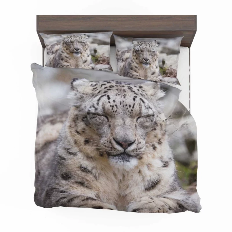 Snow Leopard Pristine Majesty Himalayan Bedding Set 1