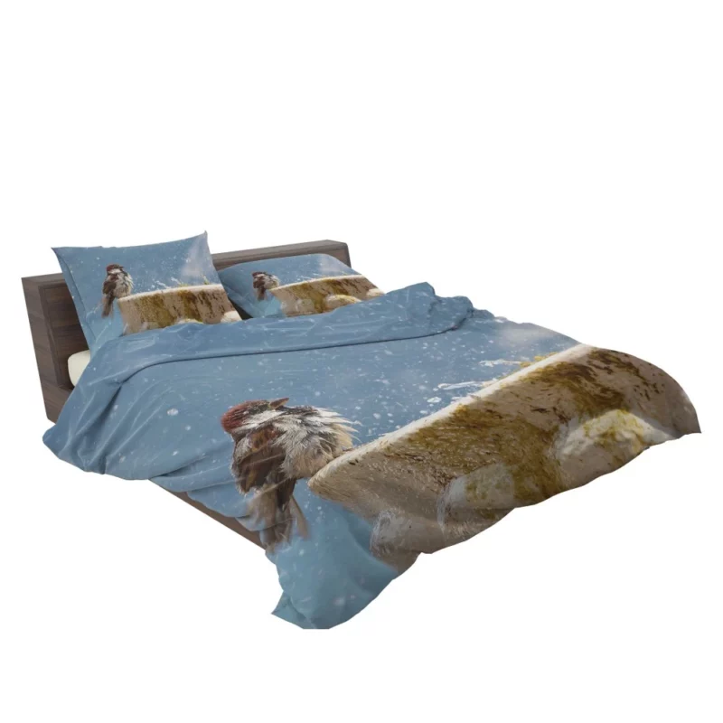 Sparrow Refreshing Splash Feathered Play Bedding Set 2