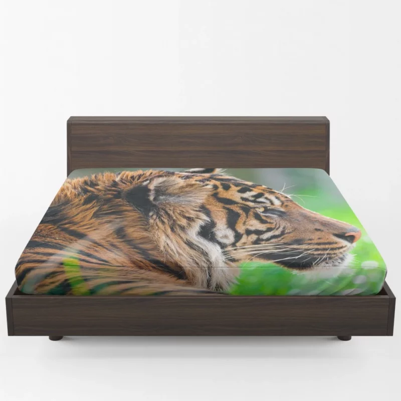 Sumatran Tiger Beauty of the Wild Fitted Sheet