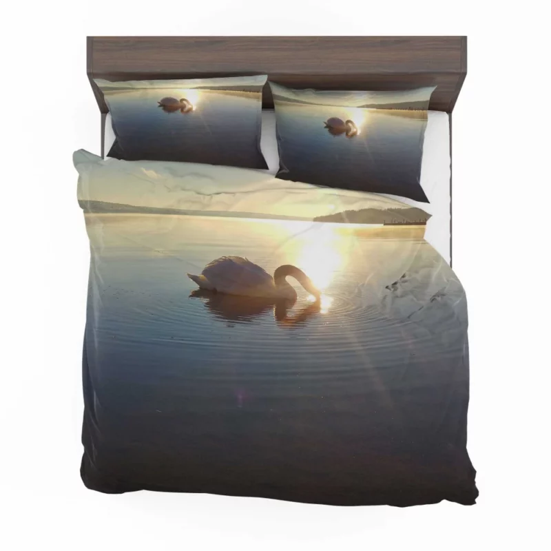 Swan Grace in Sätila Lake Bedding Set 1