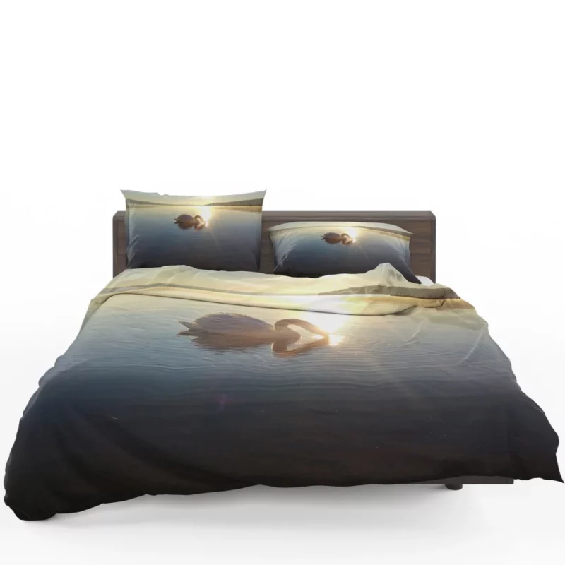 Swan Grace in Sätila Lake Bedding Set