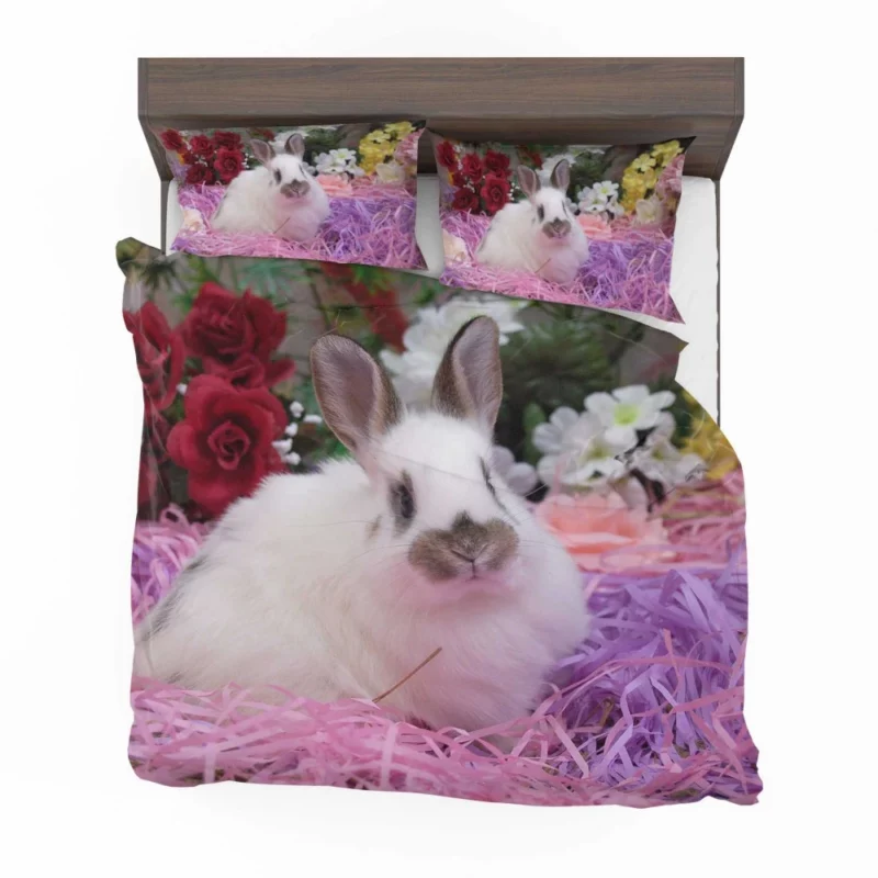 Sweet Rabbit Adorable Innocence Bedding Set 1