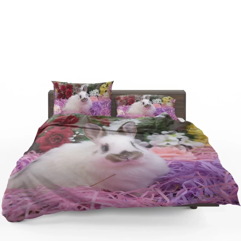 Sweet Rabbit Adorable Innocence Bedding Set