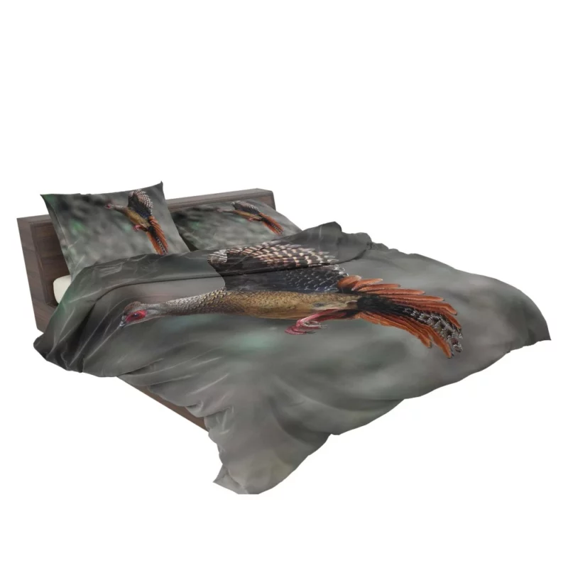 Swinhoe Pheasant Snowy Flight Wilderness Wonder Bedding Set 2