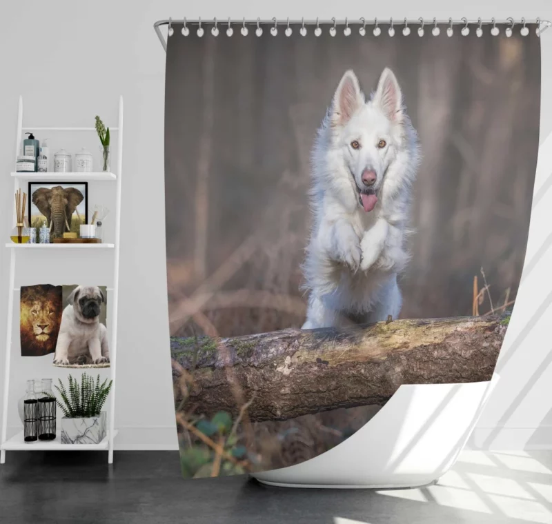 Swiss Shepherd Wholesome Essence Shower Curtain