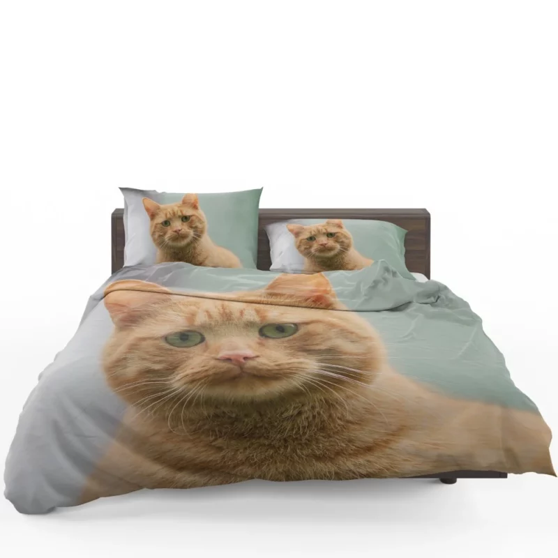 THE SADCAT BLUES Feline Melancholy Bedding Set