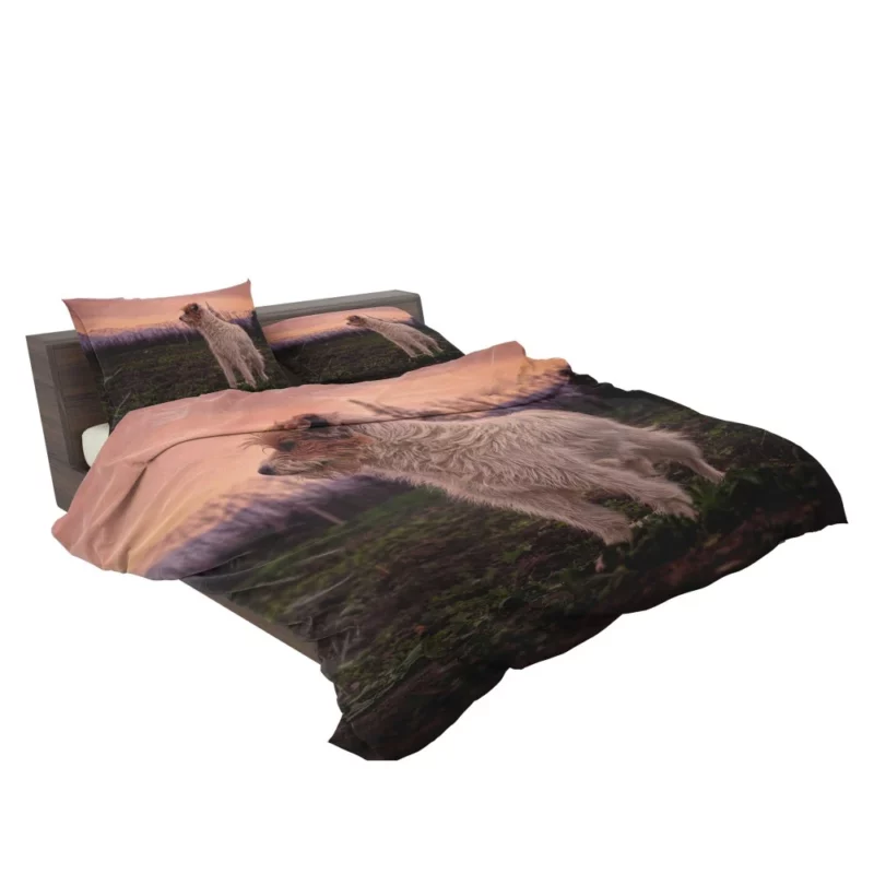 Terrier Charismatic Stance Playful Elegance Bedding Set 2