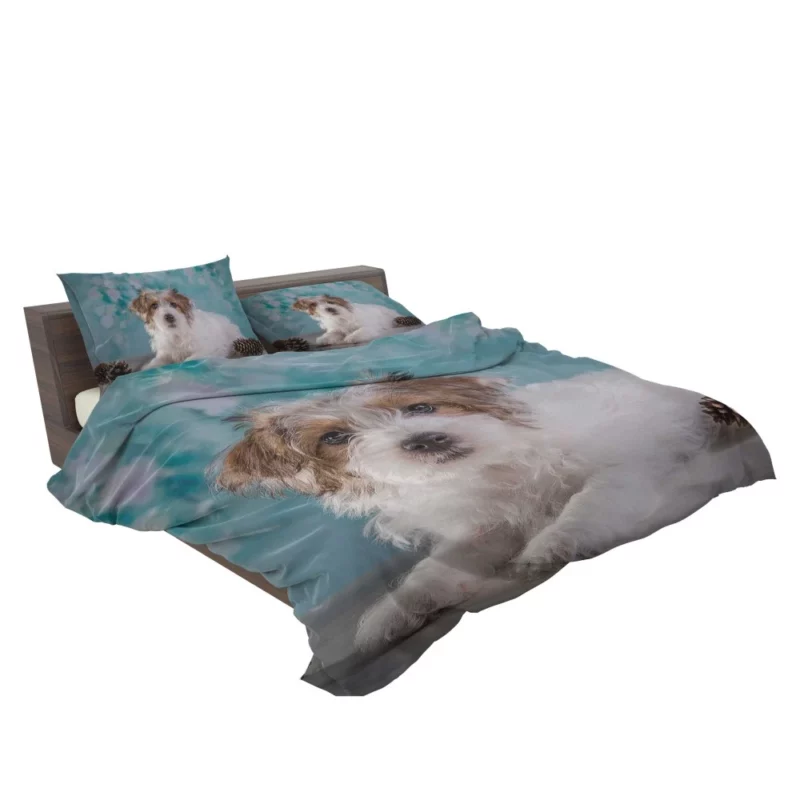 Terrier Playful Pose Furry Adventure Bedding Set 2