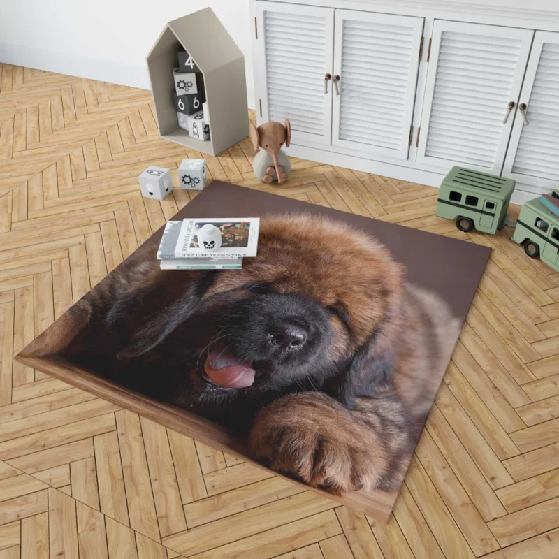 Tibetan Mastiff Enigmatic Aura Rug 1