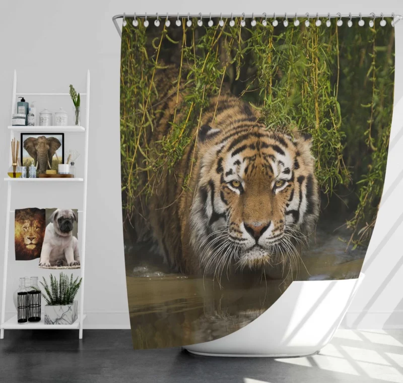 Tiger Awe-inspiring Shower Curtain