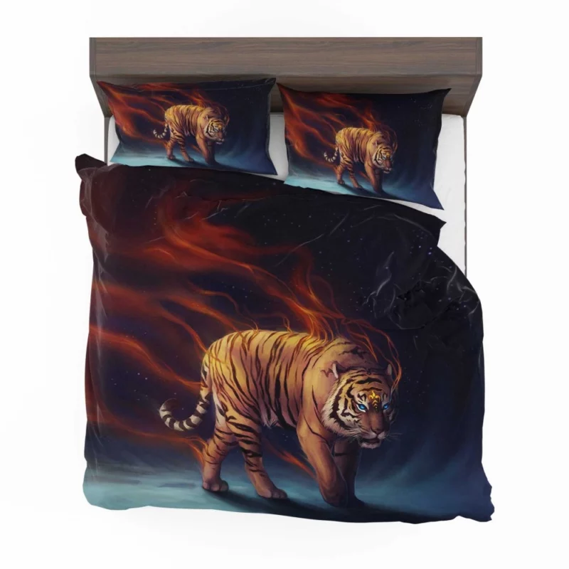 Tiger Bold Presence Untamed Majesty Bedding Set 1