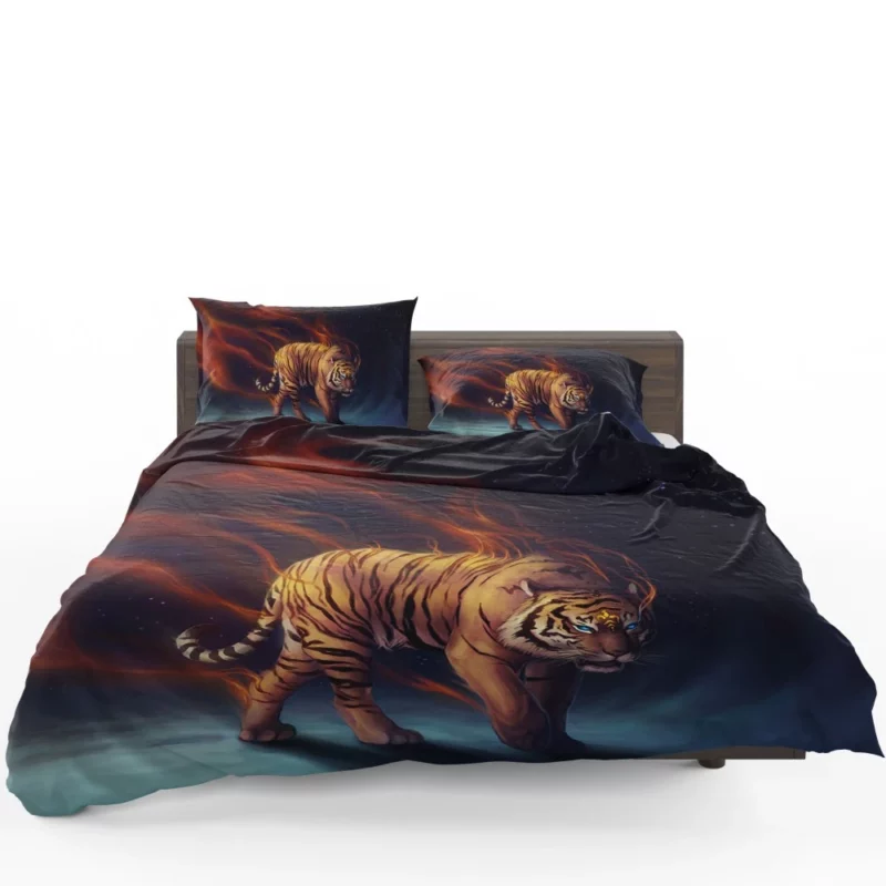 Tiger Bold Presence Untamed Majesty Bedding Set