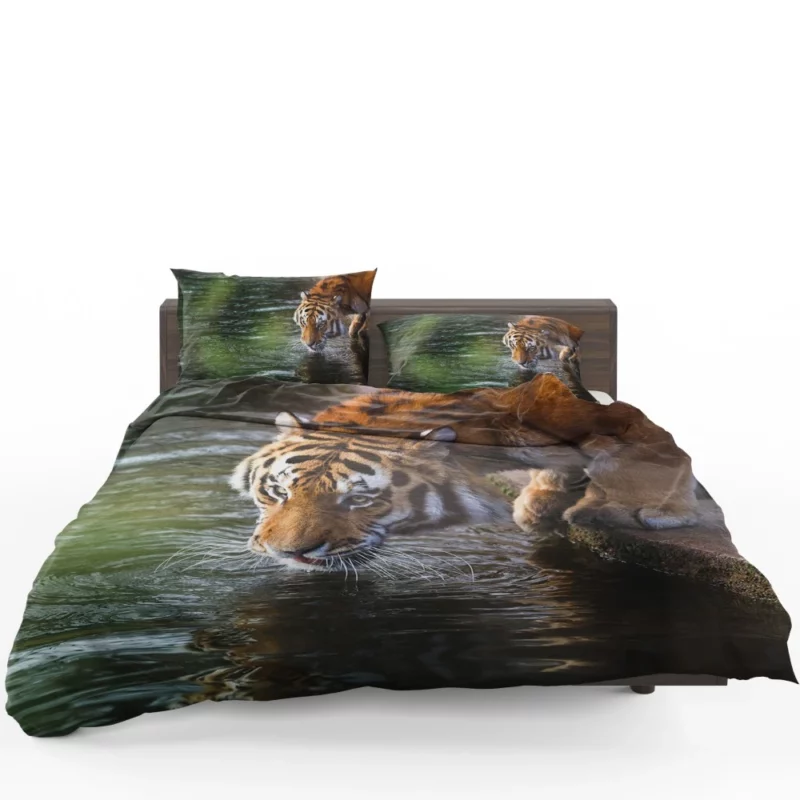 Tiger Bold Stance Wilderness Majesty Bedding Set