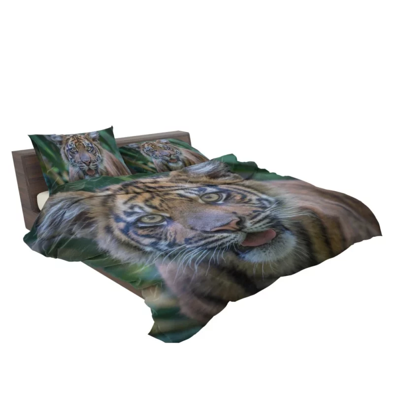 Tiger Cub Gaze Enchanted Wilderness Bedding Set 2