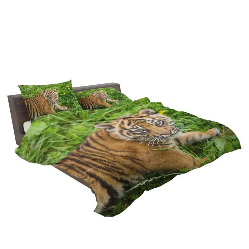 Tiger Cub Grassland Antics Wild Charm Bedding Set 2