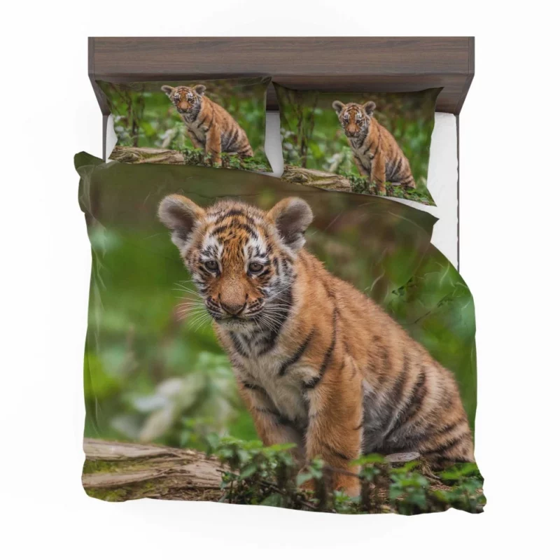 Tiger Cub Playful Charm Wilderness Joy Bedding Set 1