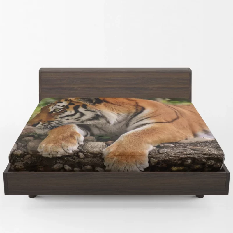 Tiger Dominance Fitted Sheet