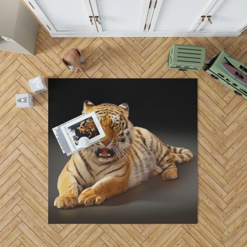 Tiger Dominance Wild Majesty Rug