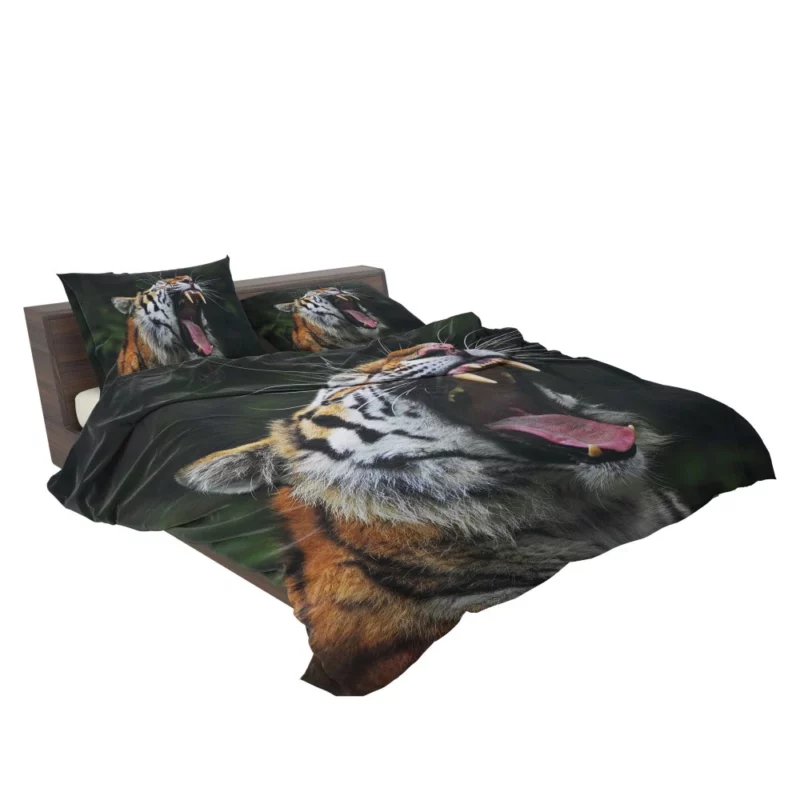 Tiger Grace Stripes of Elegance Bedding Set 2