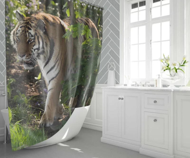 Tiger Majestic Shower Curtain 1