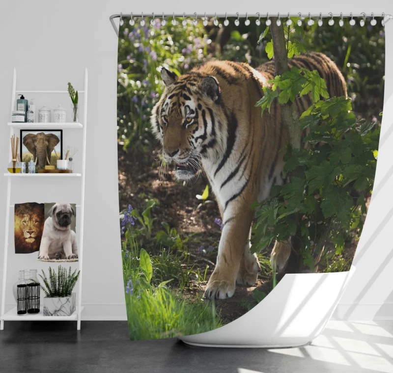 Tiger Majestic Shower Curtain