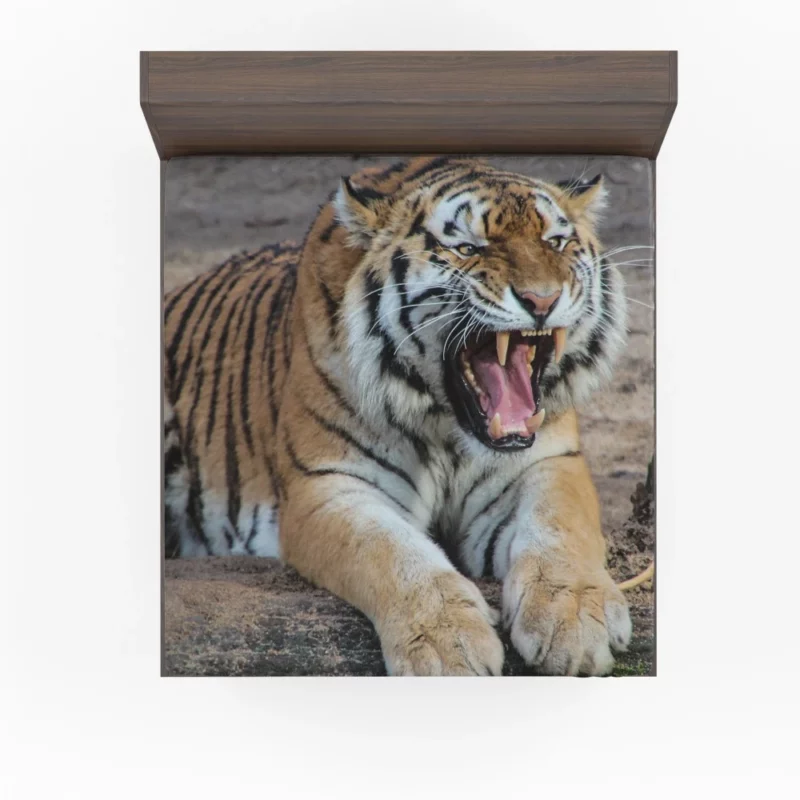 Tiger Mighty Roar Wild Majesty Fitted Sheet 1