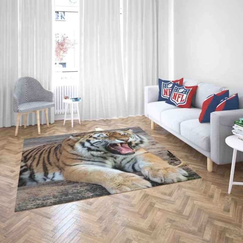 Tiger Mighty Roar Wild Majesty Rug 2