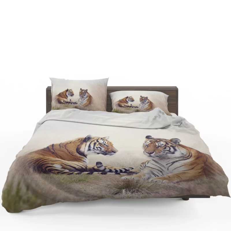 Tiger Mystic Gaze Untamed Majesty Bedding Set