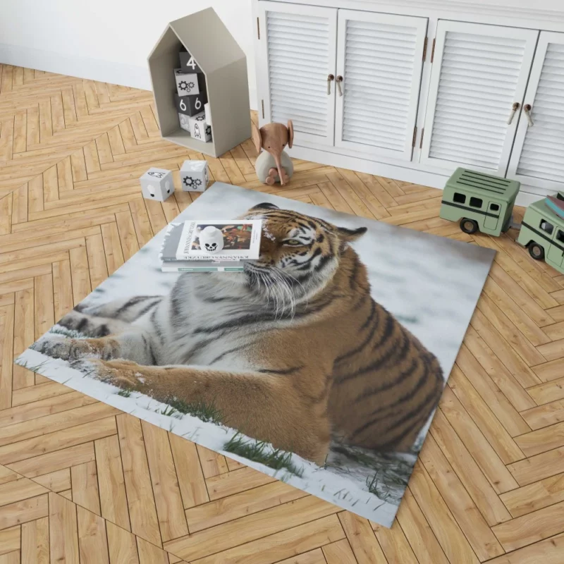 Tiger Roaming Rug 1