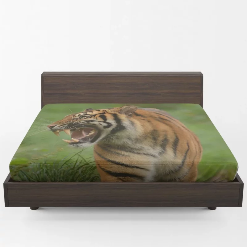 Tiger Roar Wilderness Dominance Fitted Sheet