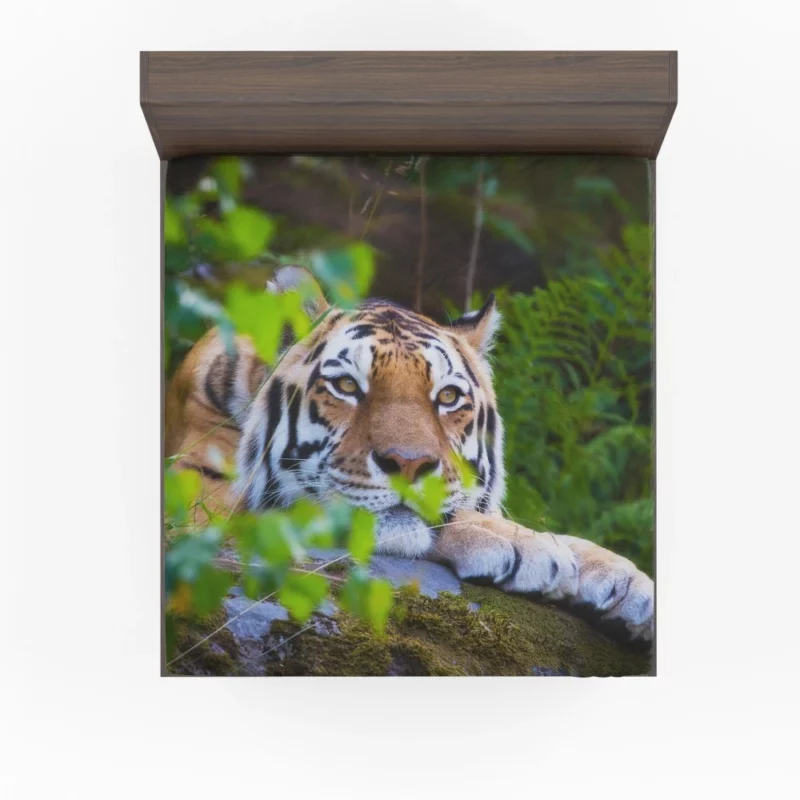 Tiger Serene Rest Wilderness Majesty Fitted Sheet 1