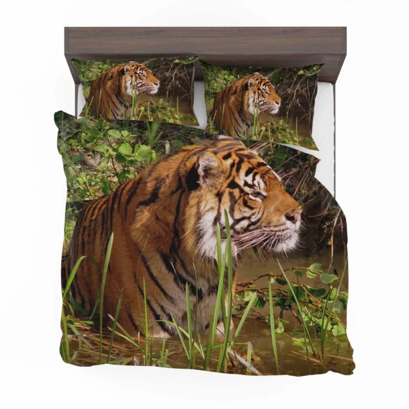 Tiger Striped Magnificence Bedding Set 1