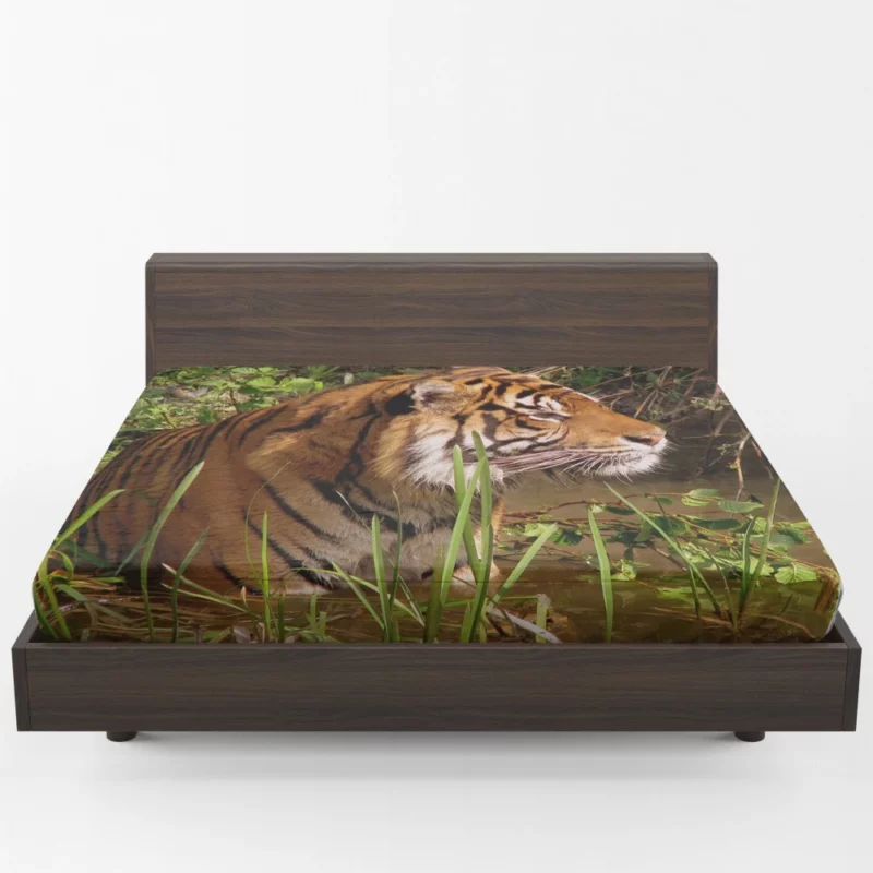 Tiger Striped Magnificence Fitted Sheet