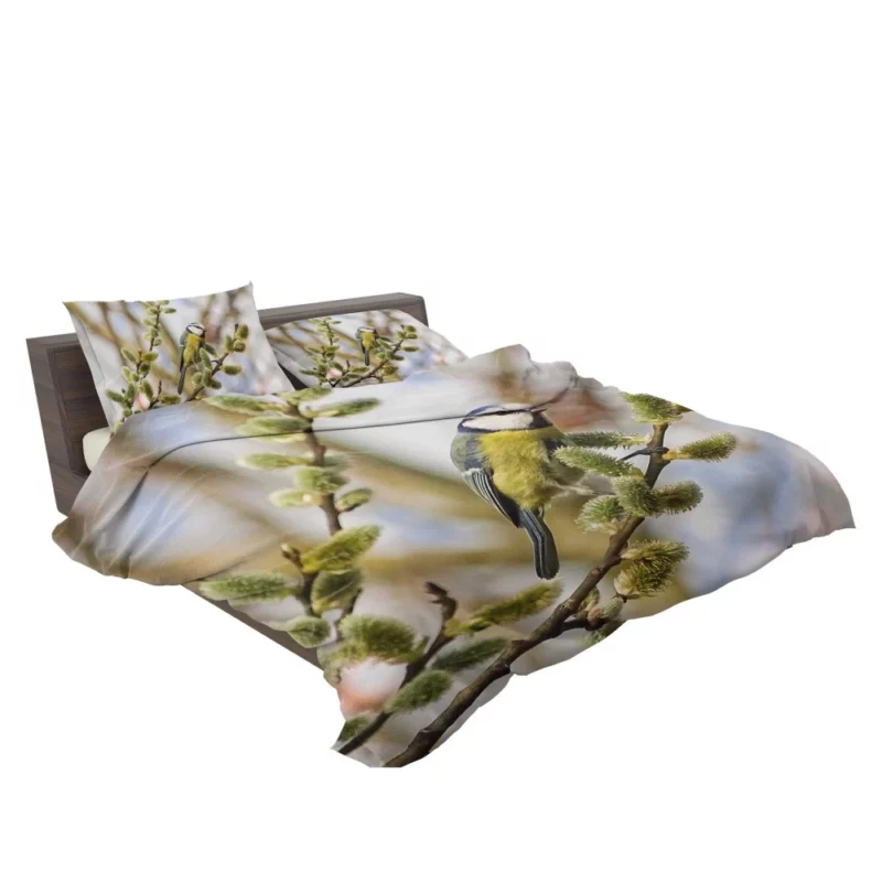 Titmouse Delicate Presence Aerial Beauty Bedding Set 2